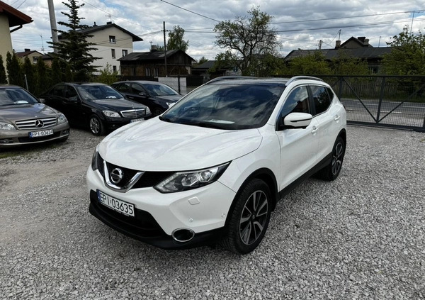 Nissan Qashqai cena 61900 przebieg: 155000, rok produkcji 2016 z Jastrowie małe 781